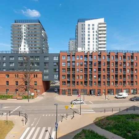 Centrum - 3 - Pokojowy Z Duzym Tarasem * Gdansk