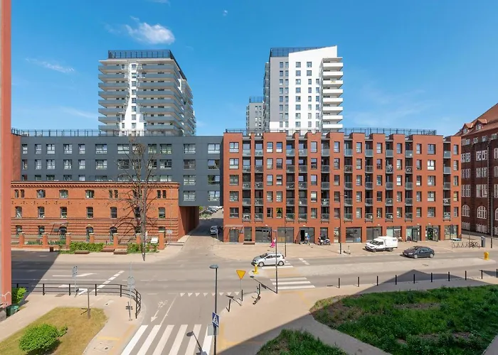 Centrum - 3 - Pokojowy Z Duzym Tarasem * Gdańsk