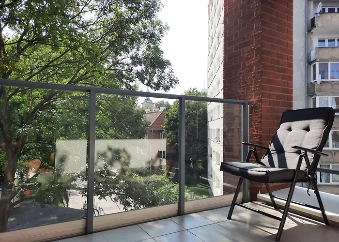 Centrum - 3 - Pokojowy Z Duzym Tarasem Appartement Gdańsk