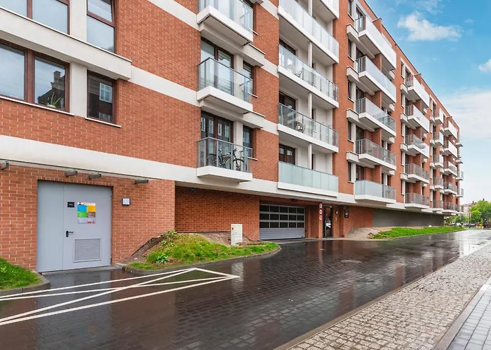 Centrum - 3 - Pokojowy Z Duzym Tarasem Appartement Gdańsk